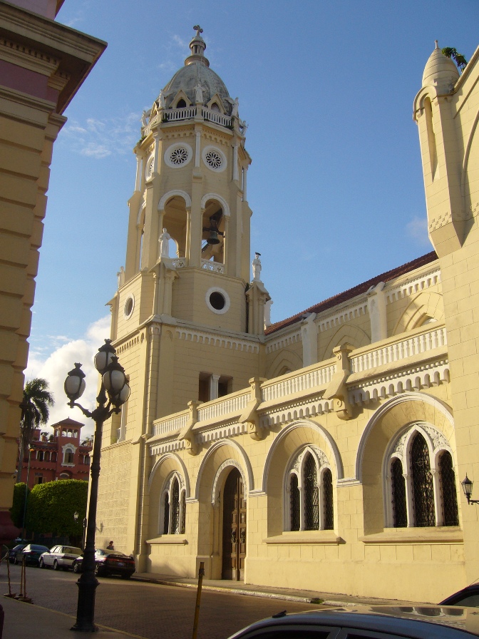 Vista del Casco Viejo de Panama City, barrio histórico Patrimonio de la Humanidad UNESCO